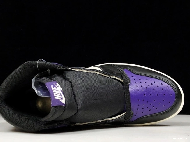 Air Jordan Purple Court 1 555088-501 0706